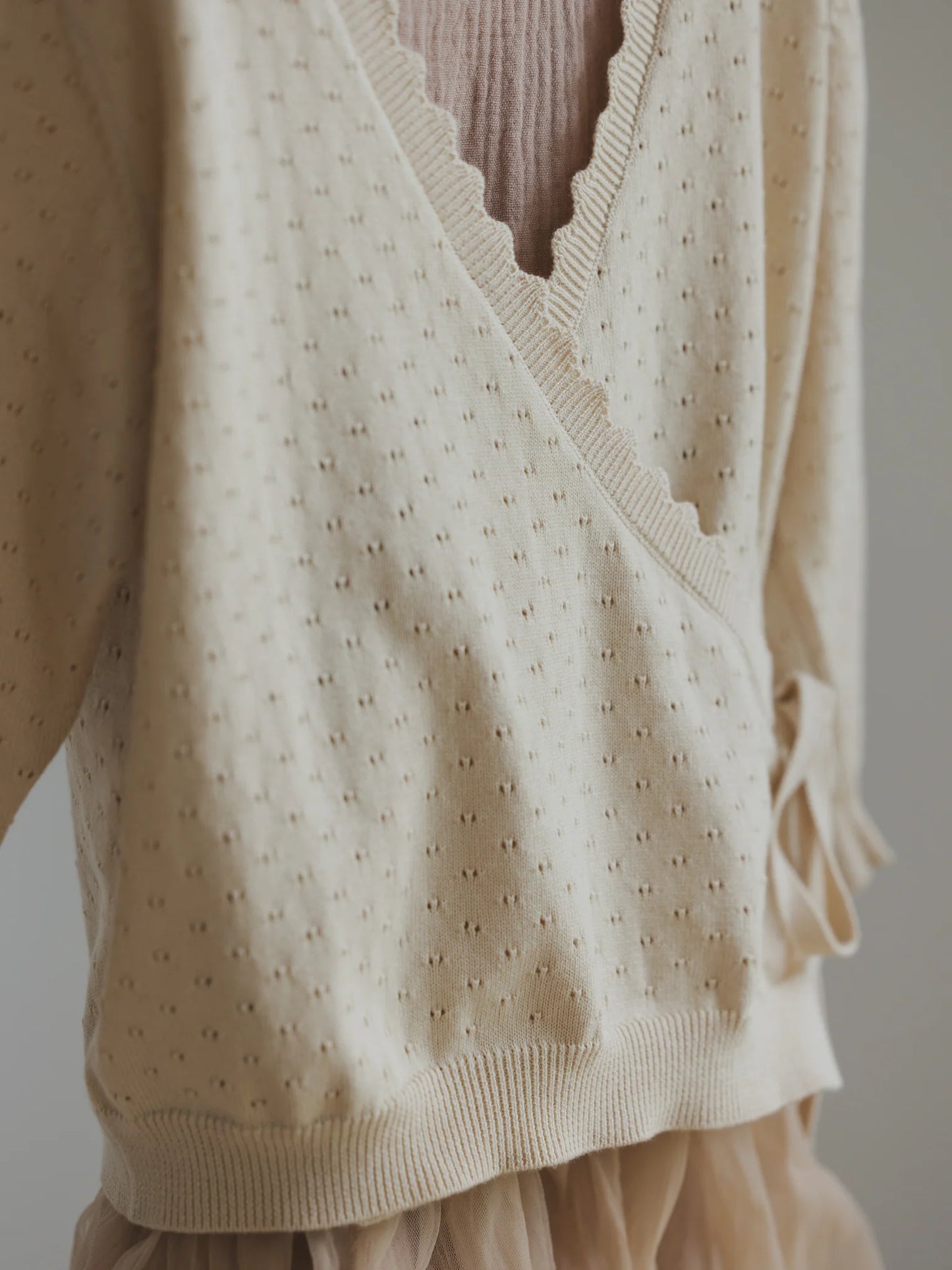 Wheat Wrap Cardigan