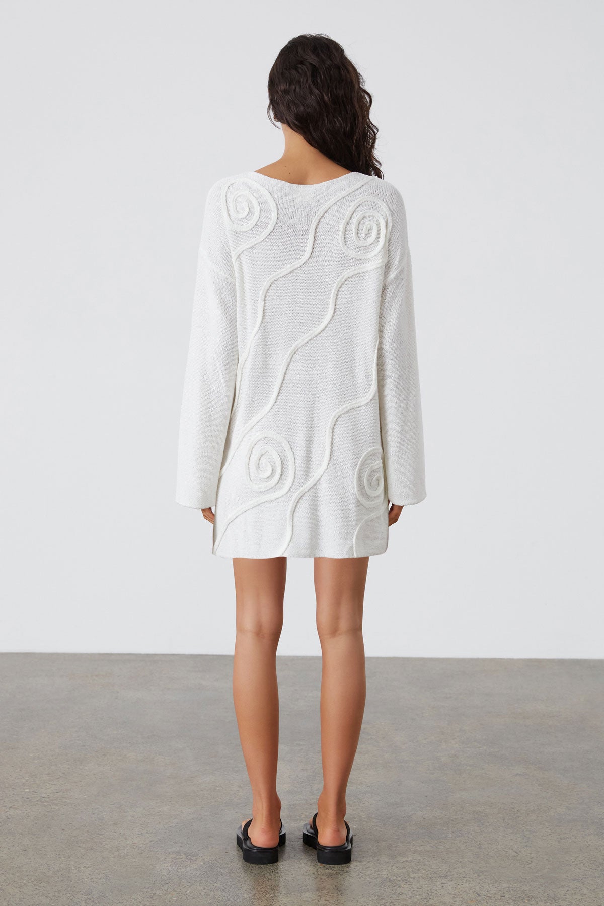 Shea Organic Cotton Swirl Tunic Dress