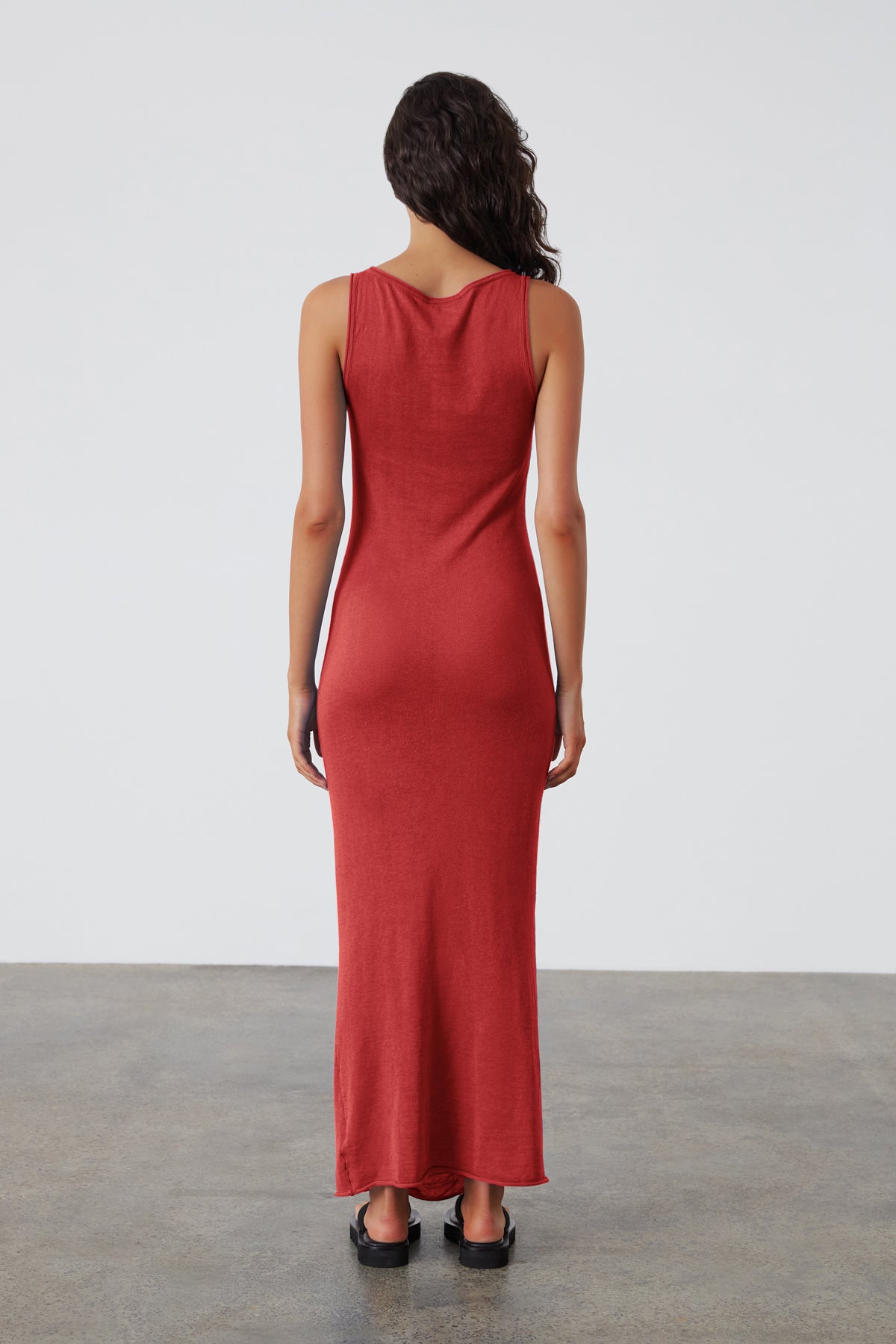 Red Contrast Knit Dress- Red The Wholesome Store Red Contrast Knit Dress- Red The Wholesome Store