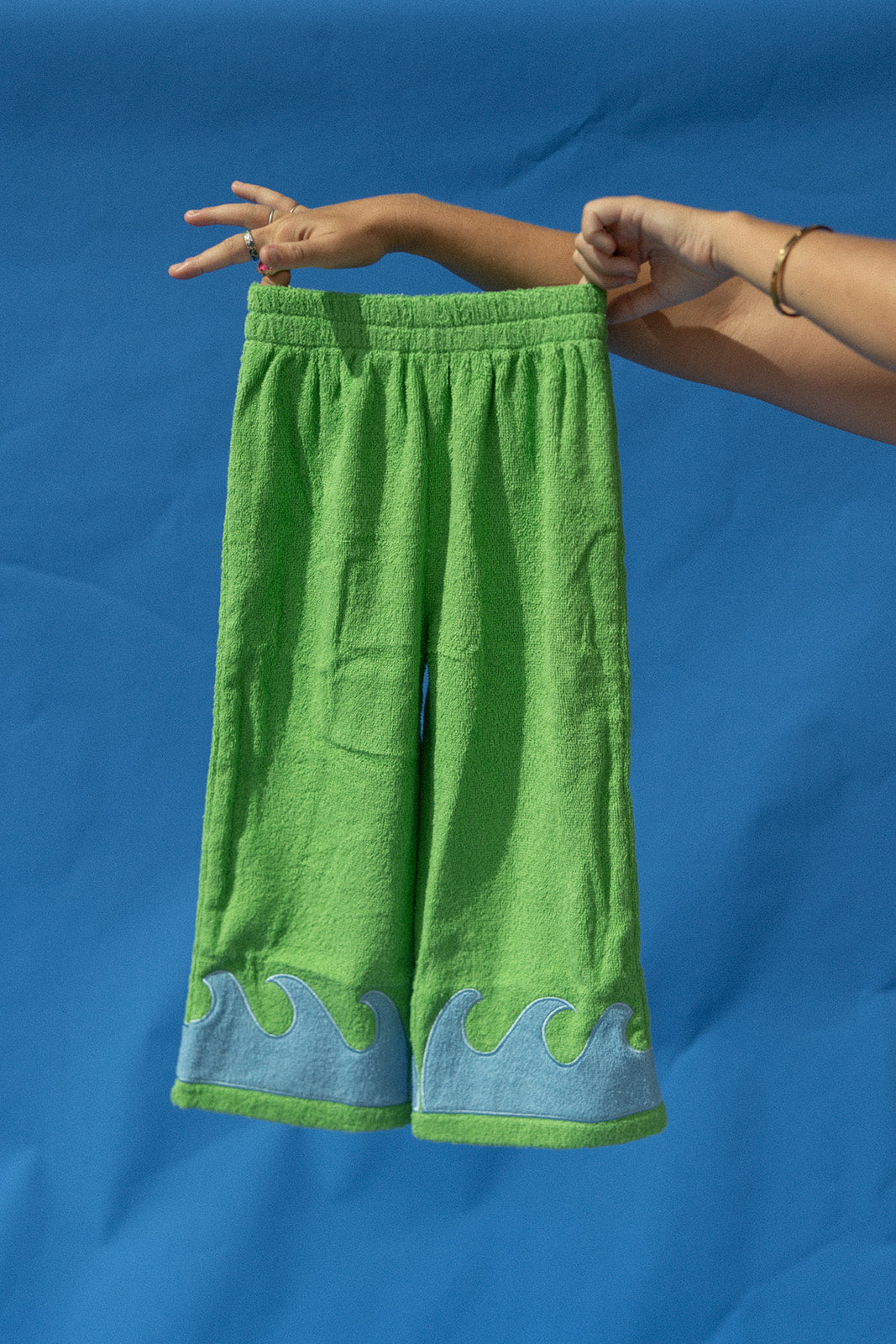 Wave Party Pants - Green