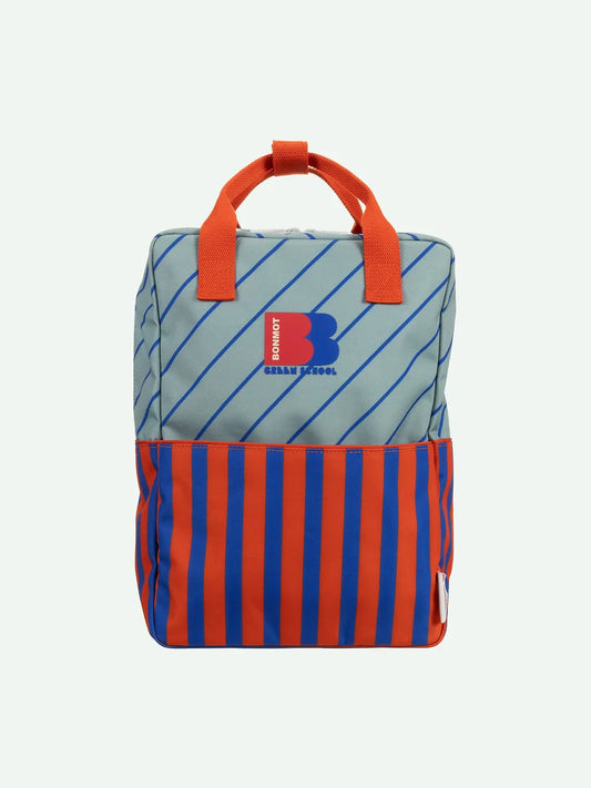 Backpack Large - Bonmot Stripes