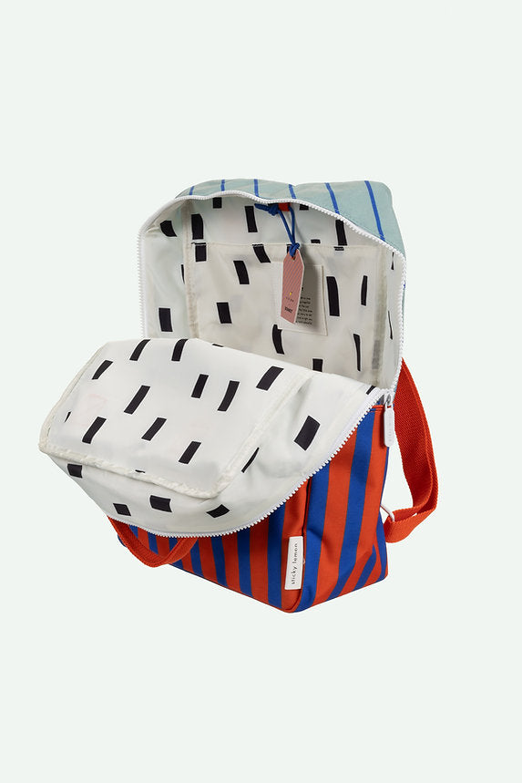 Backpack Large - Bonmot Stripes