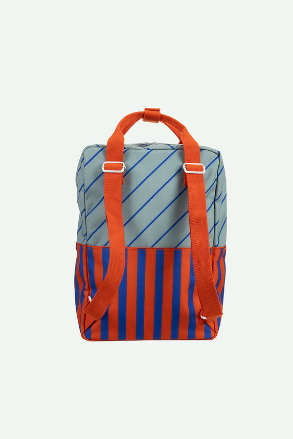 Backpack Large - Bonmot Stripes