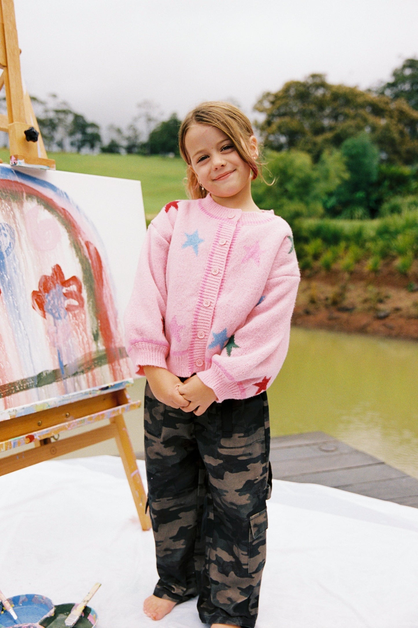Star Cardigan - Stars  *Pre-order