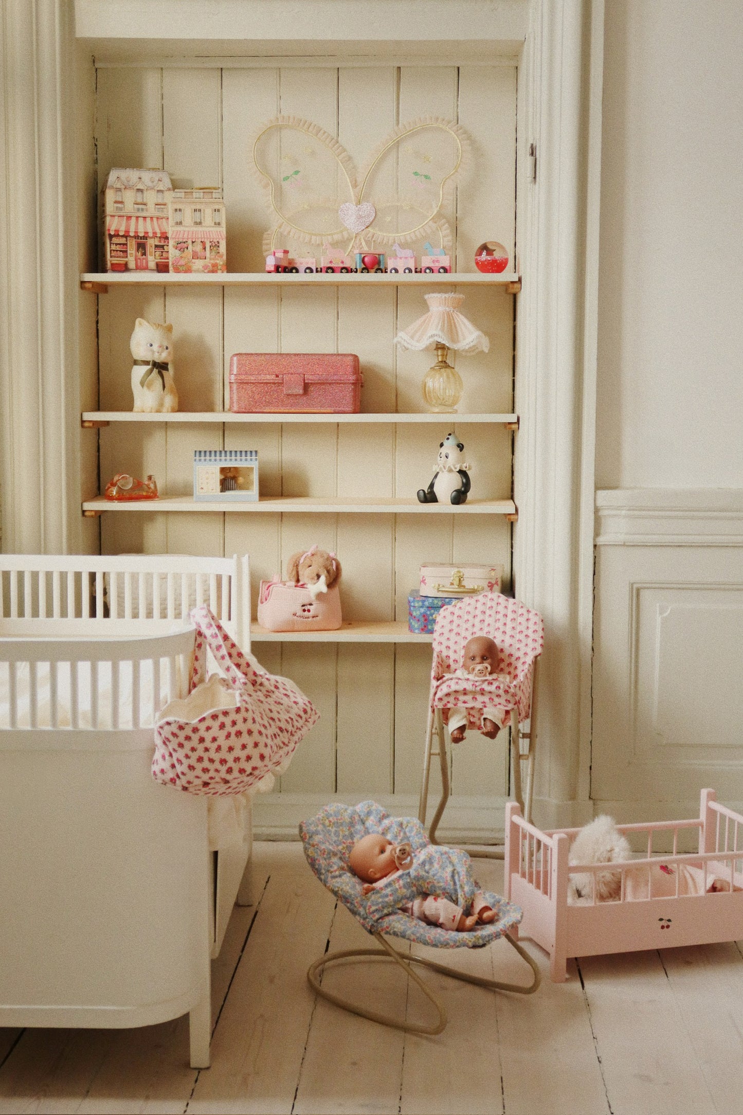 Doll High Chair - Rosie Rose