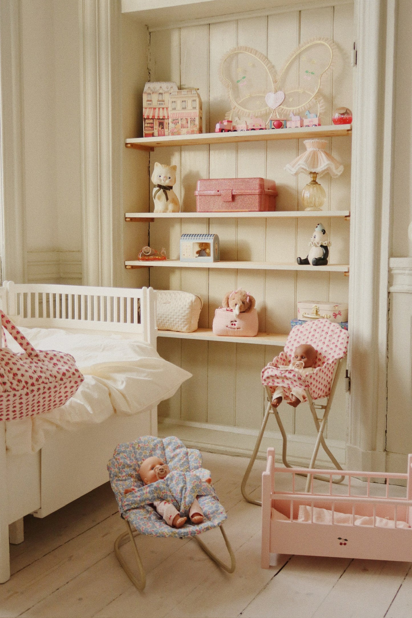 Doll High Chair - Rosie Rose
