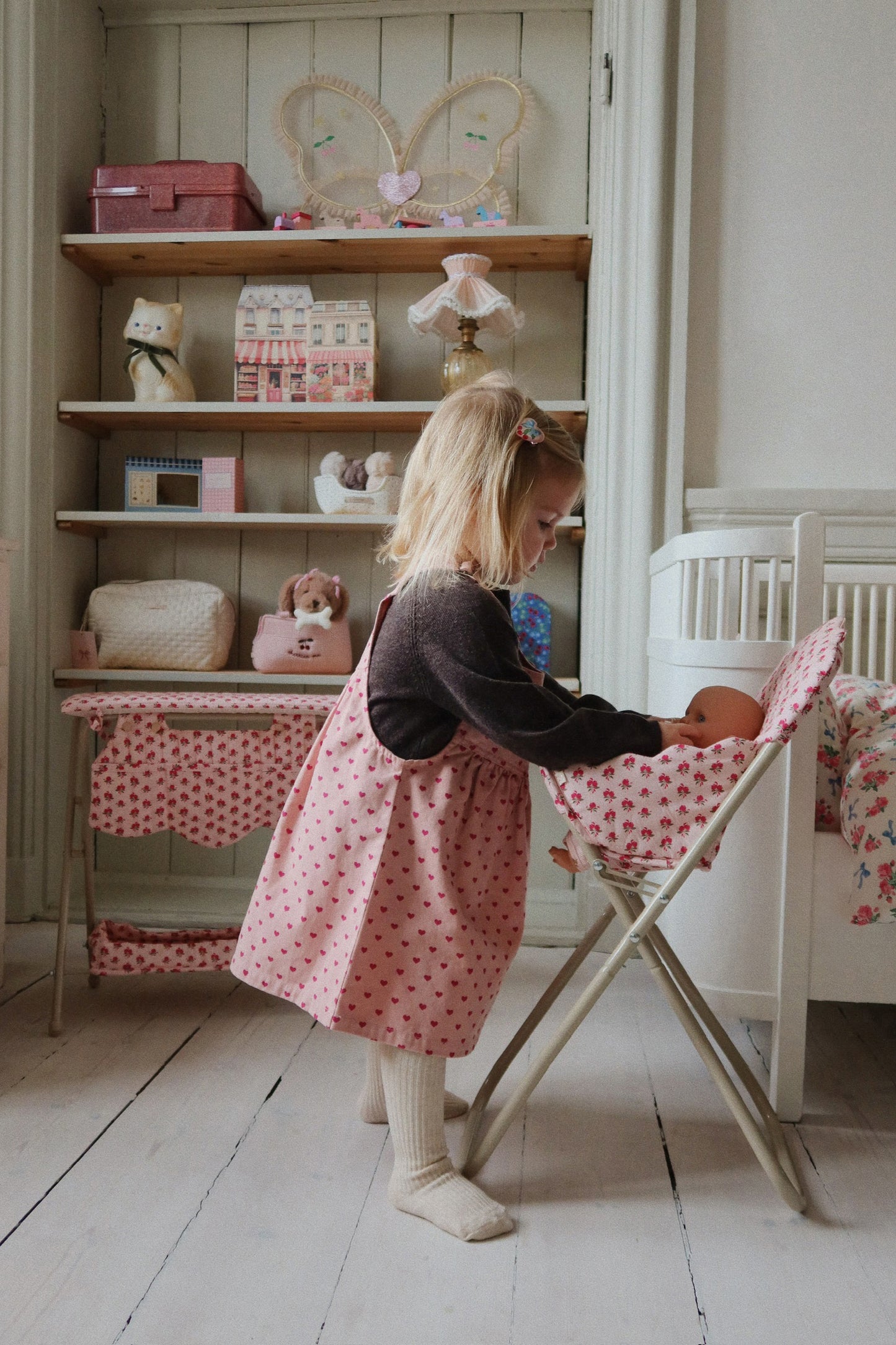 Doll High Chair - Rosie Rose