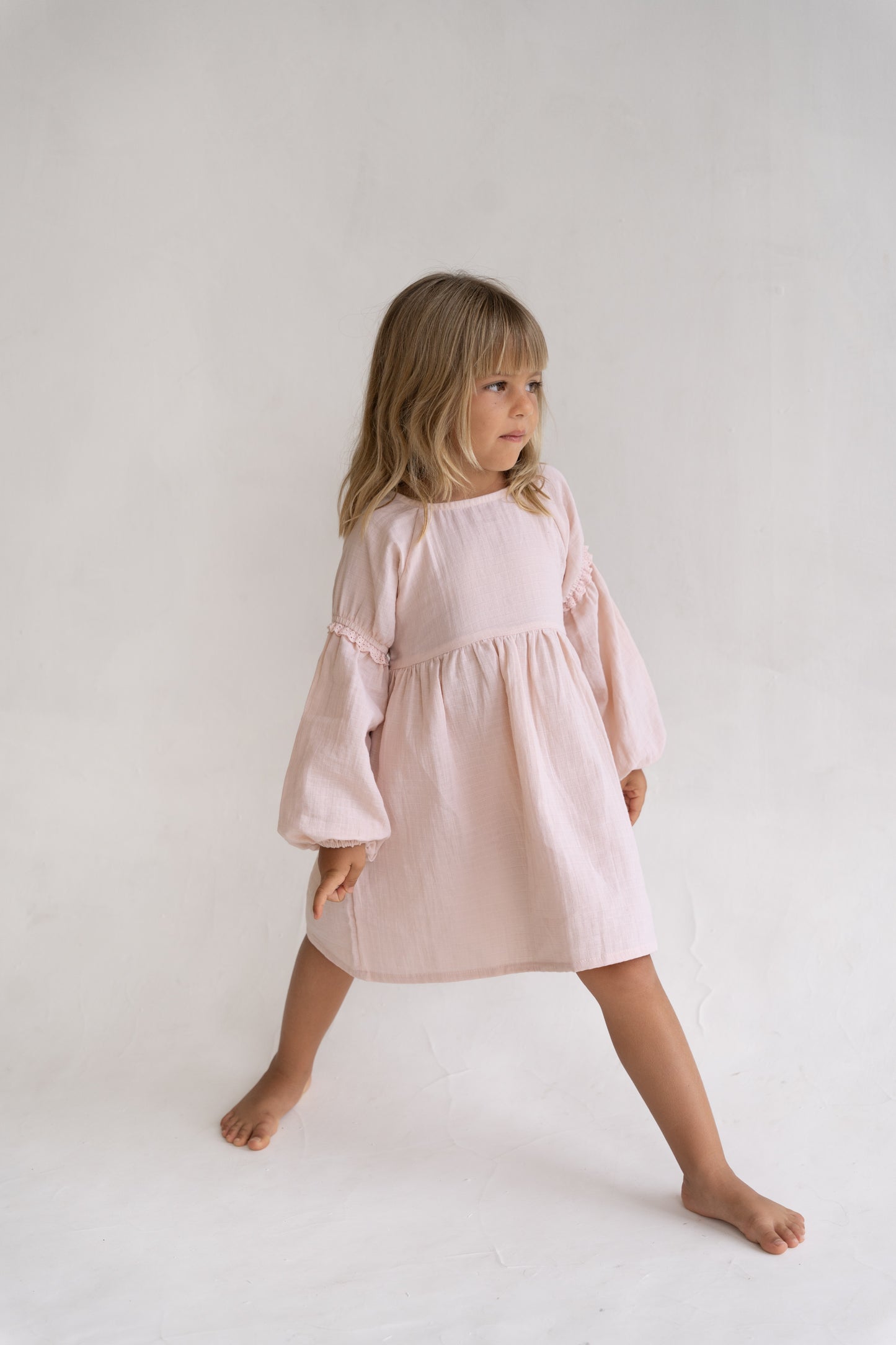 Maggie Dress - Pink Salt