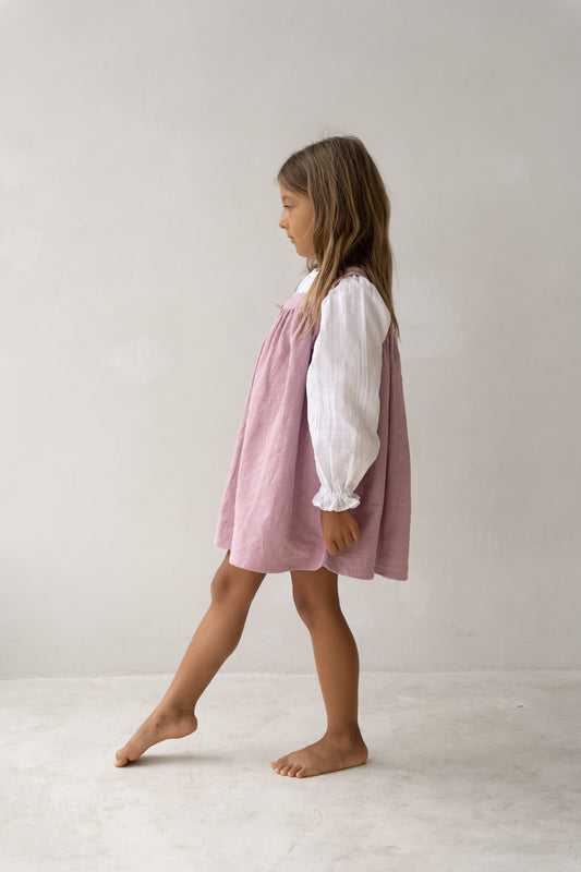 Iluka Pinafore - Mauve