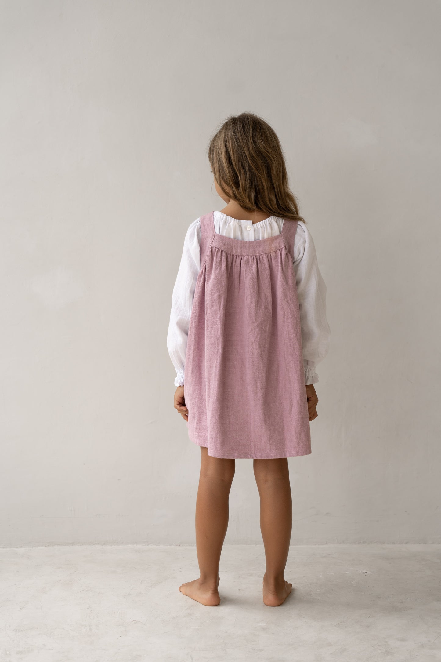 Iluka Pinafore - Mauve