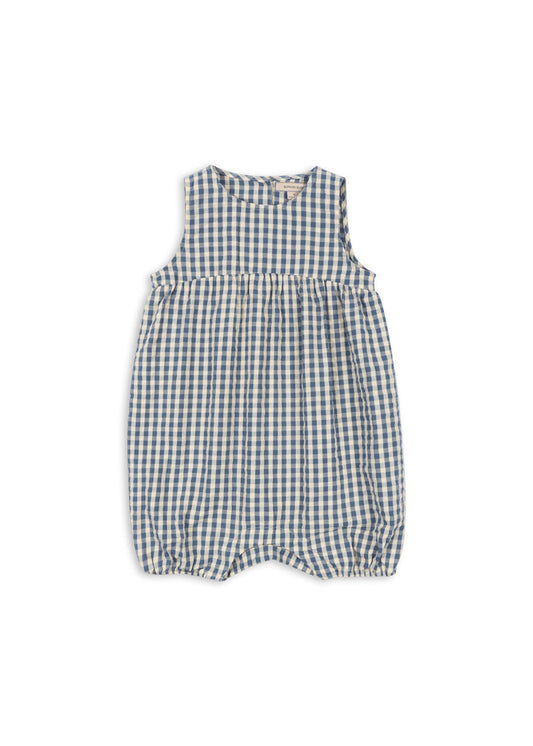 Kim Romper - Blue Check