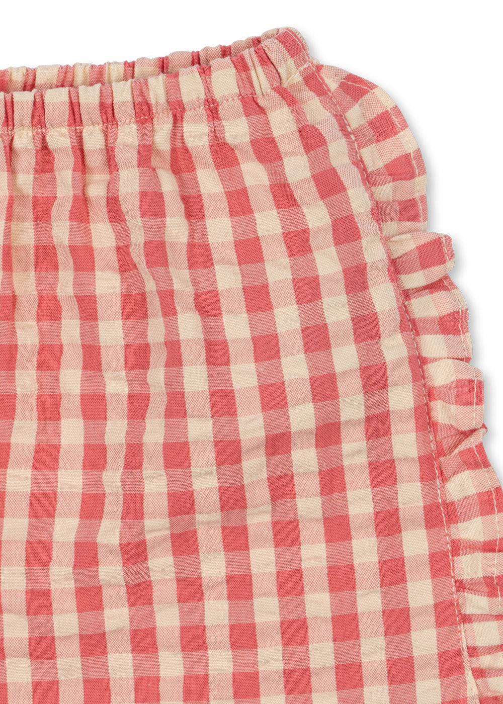 Kim Frill Shorts - Check