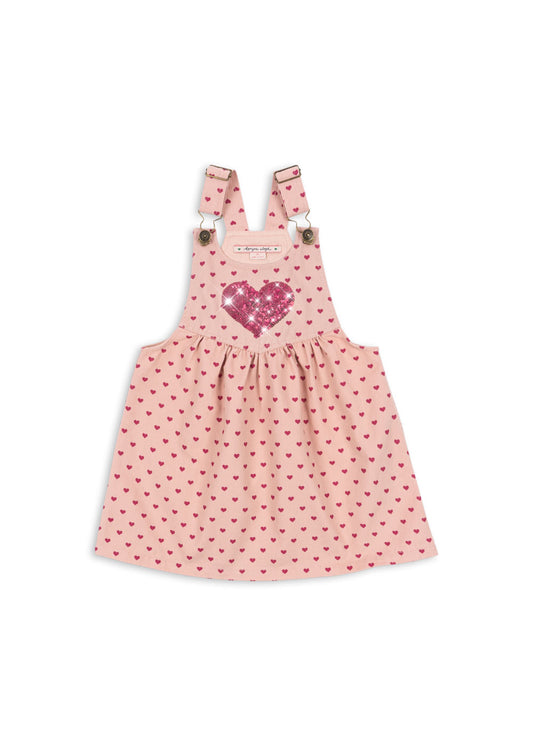 Nola Sequin Spencer Dress - Berry