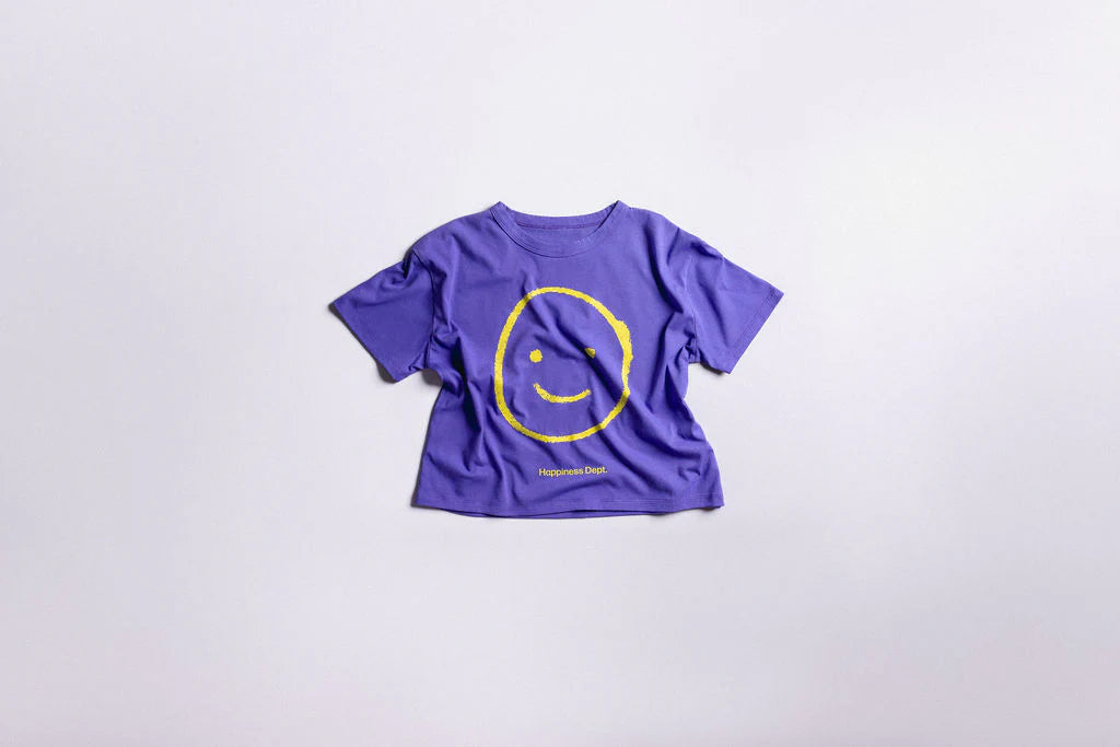 Happiness Dept. Tee - Purple