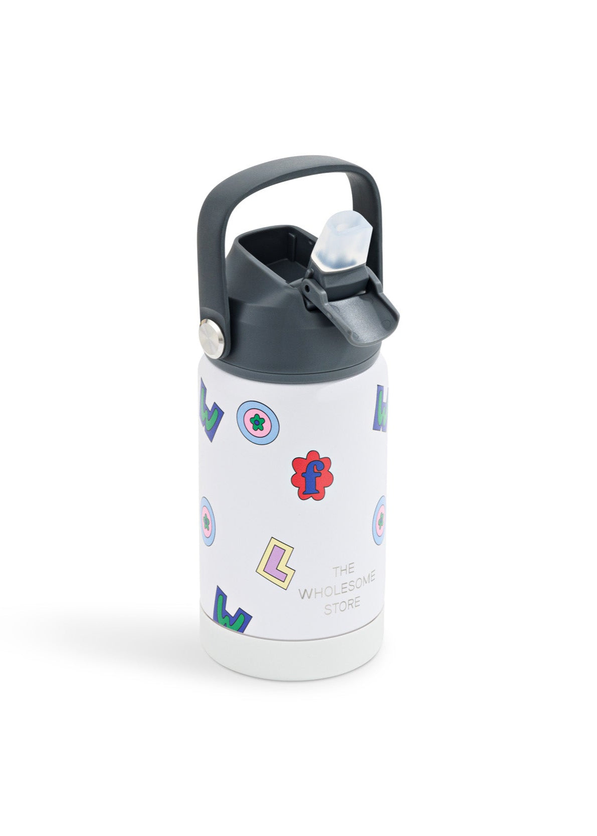 Insulated Drink Bottle - Alphabet 12oz