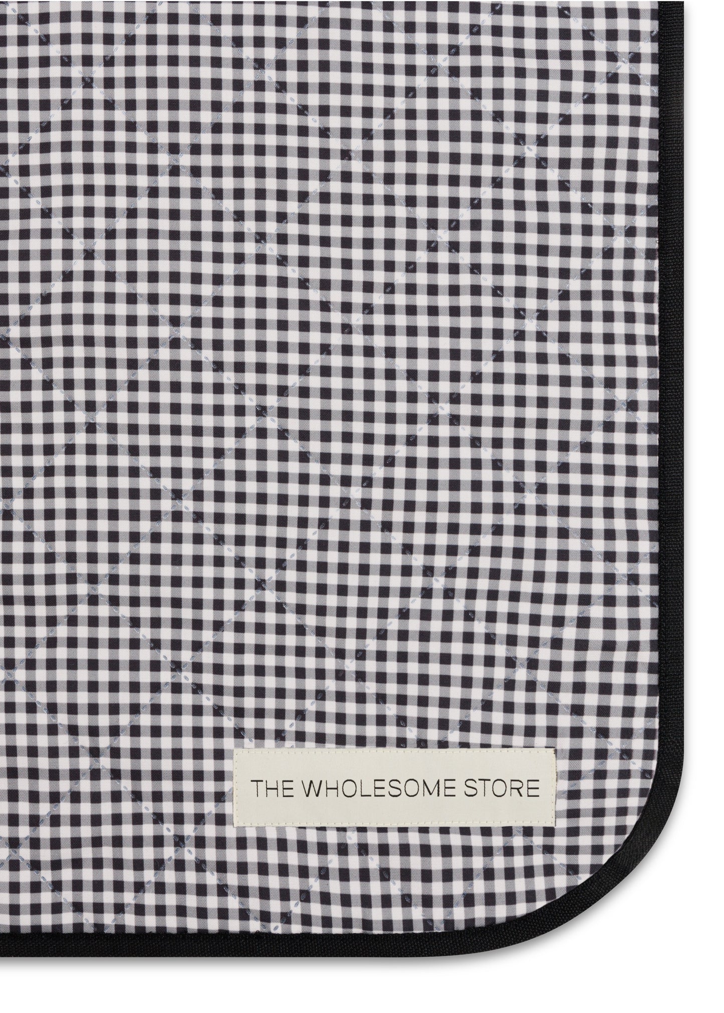 Picnic Rug - Monochrome Vichy