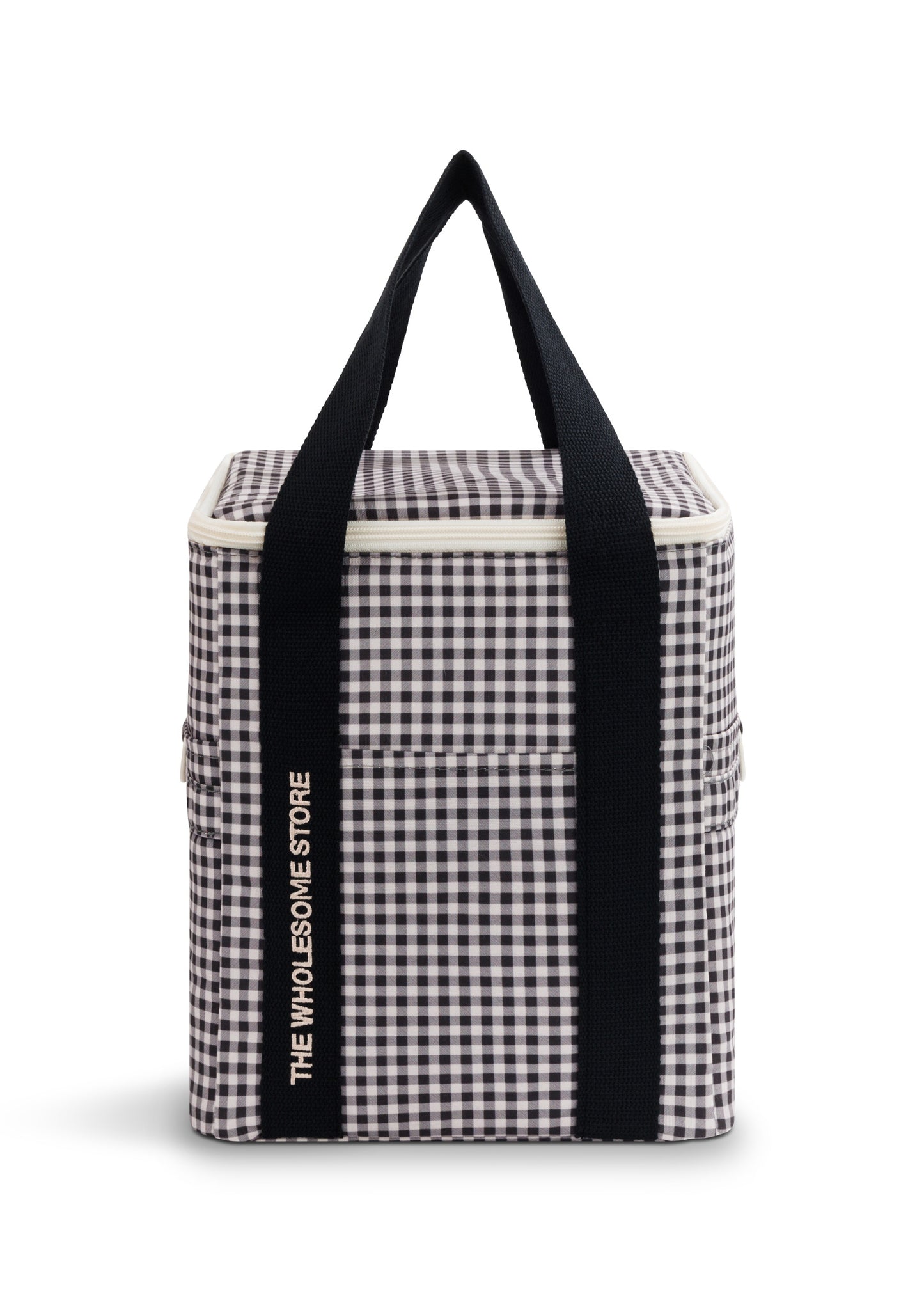 Picnic Cooler Bag - Monochrome Vichy