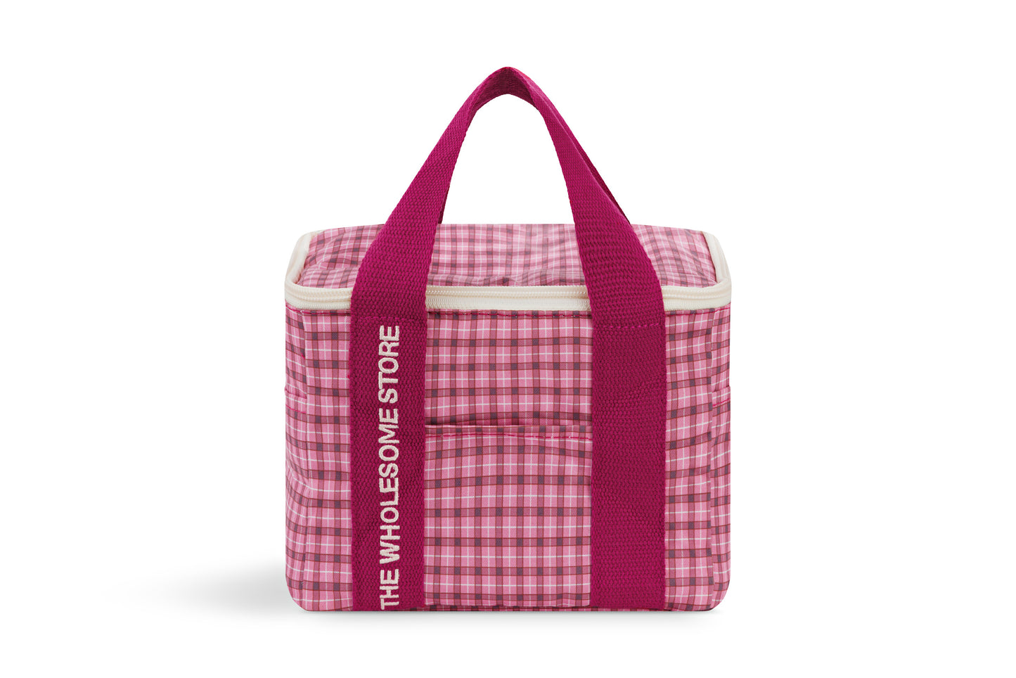 Lunch Cooler Bag - Berry Plaid