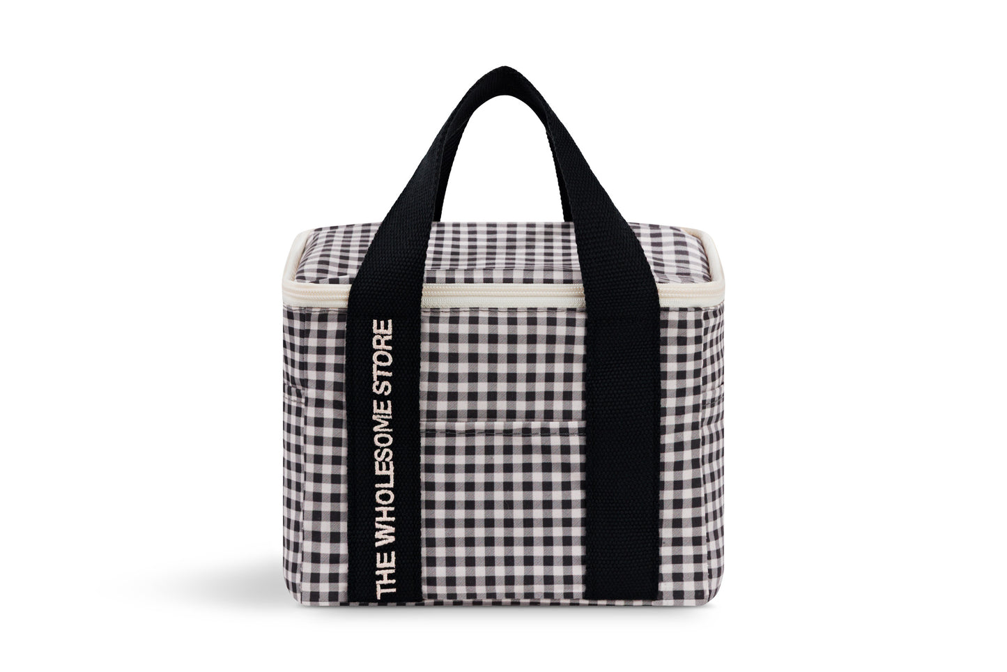 Lunch Cooler Bag - Monochrome Vichy