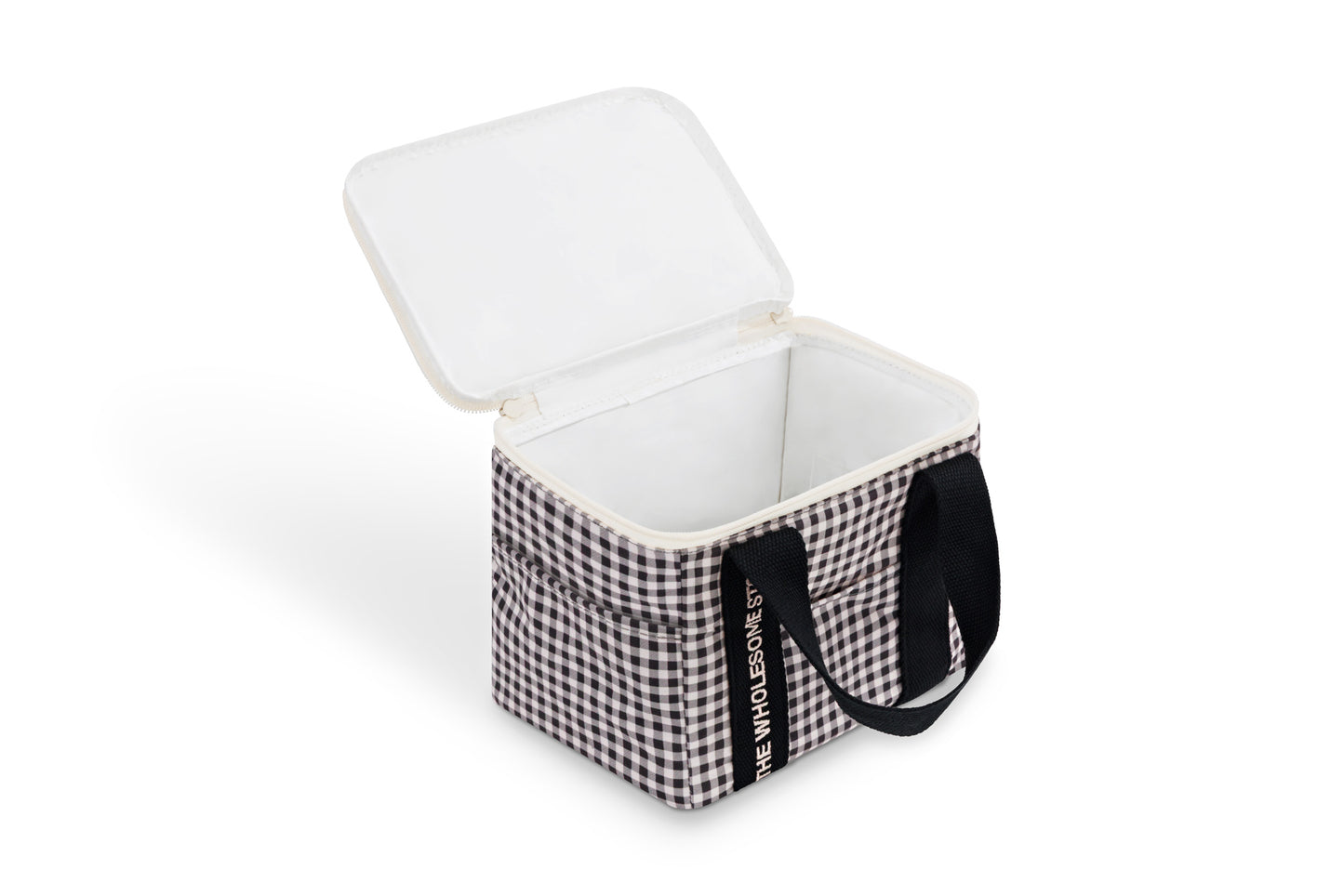 Lunch Cooler Bag - Monochrome Vichy