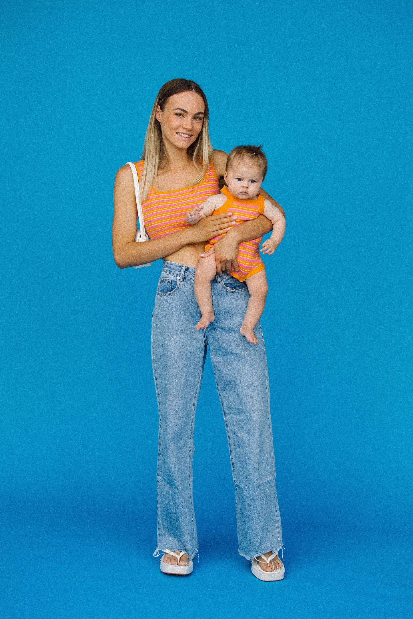 Essential Mini Onesie - Candy Stripe