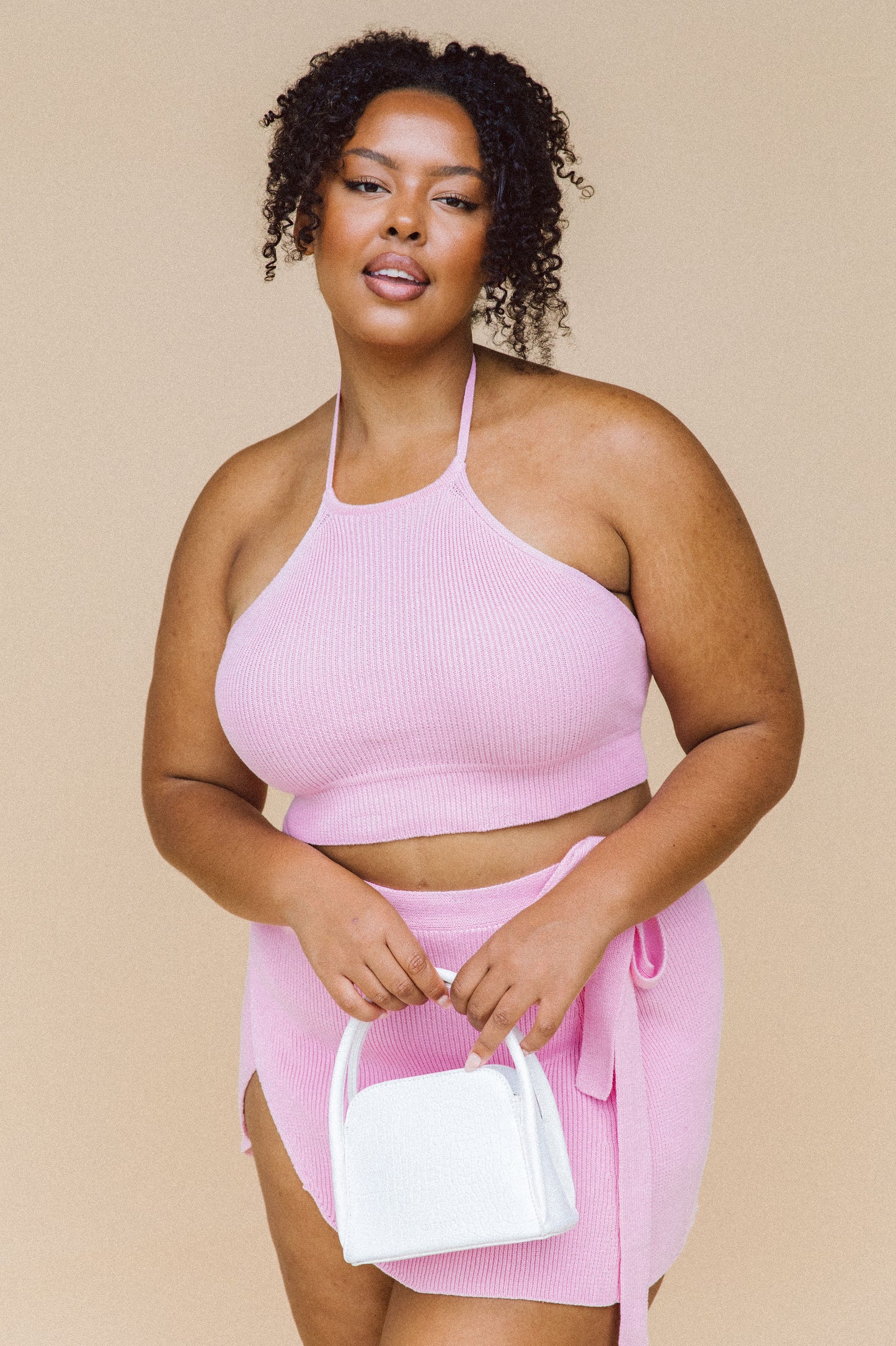 Vacation Wrap Skirt - Blush - SALE