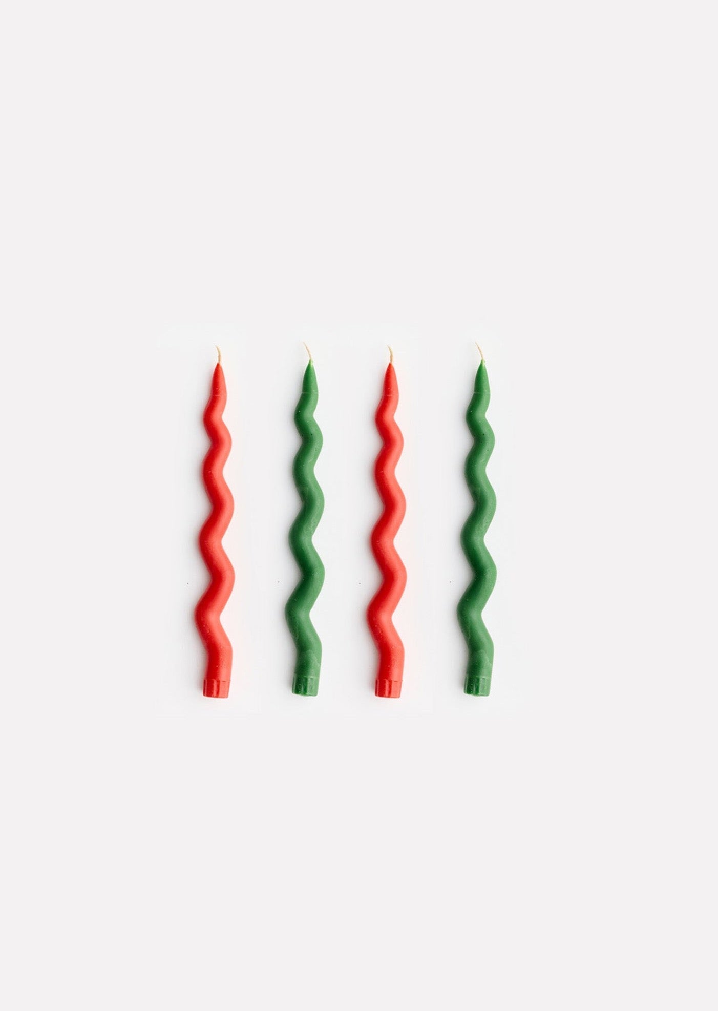 Wavy Taper Candle Set in All I Want for Christmas