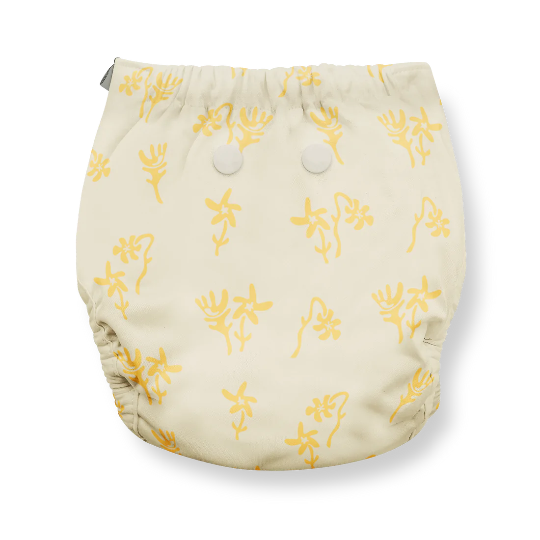 Cloth Nappy - Lemon Floral
