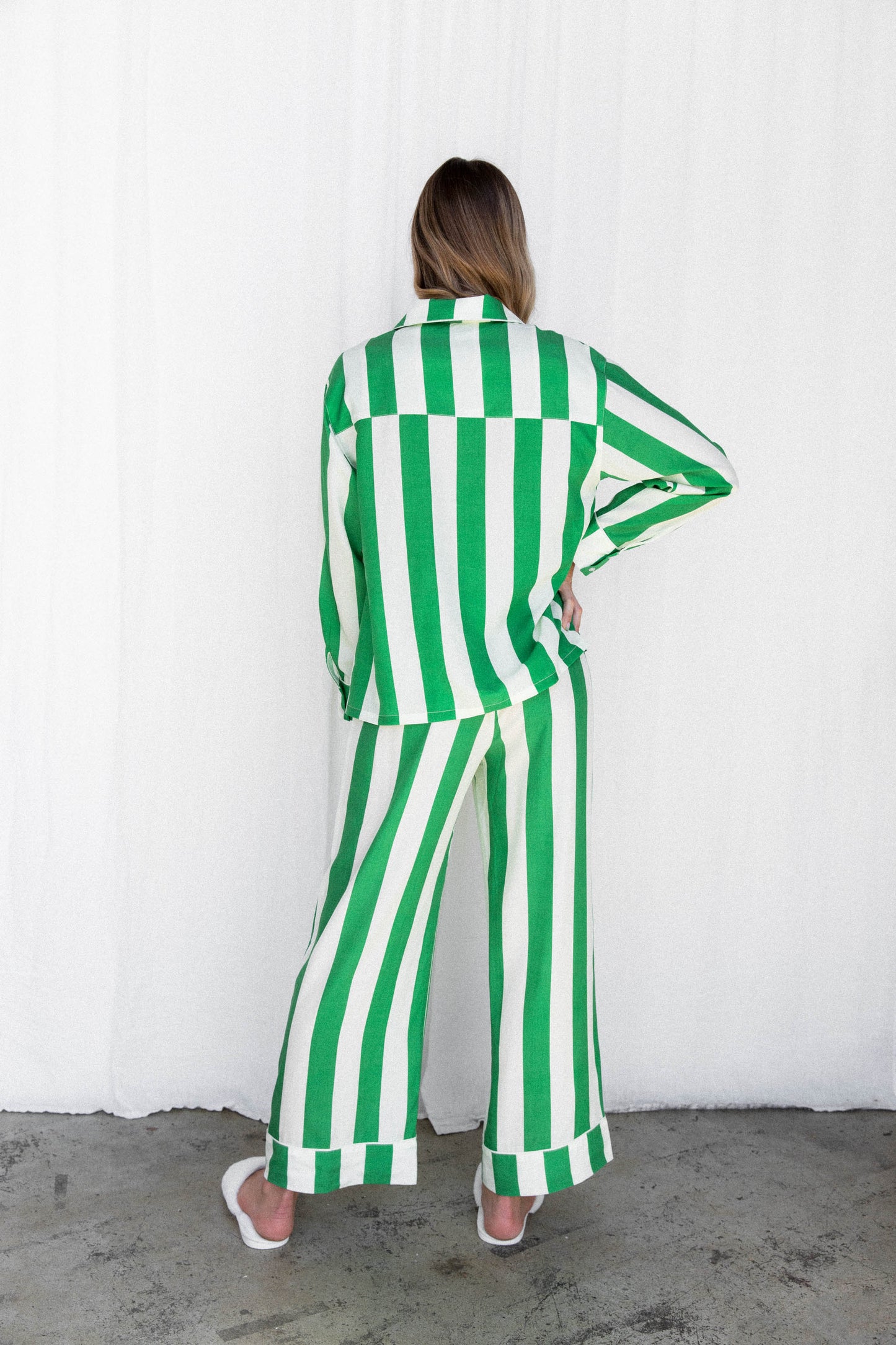 Long Pyjama Set - Striped