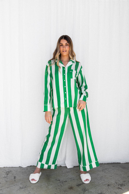 Long Pyjama Set - Striped