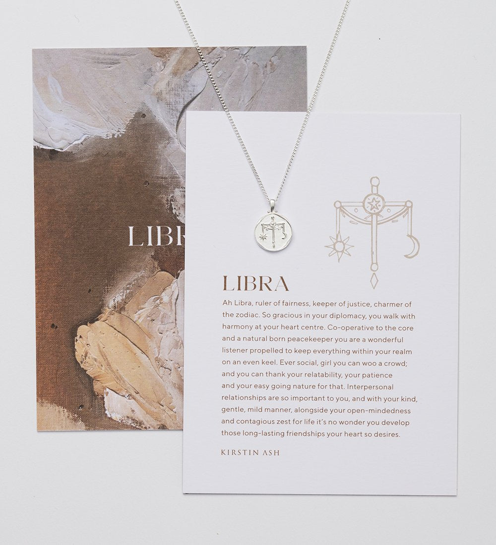 Libra Zodiac Necklace