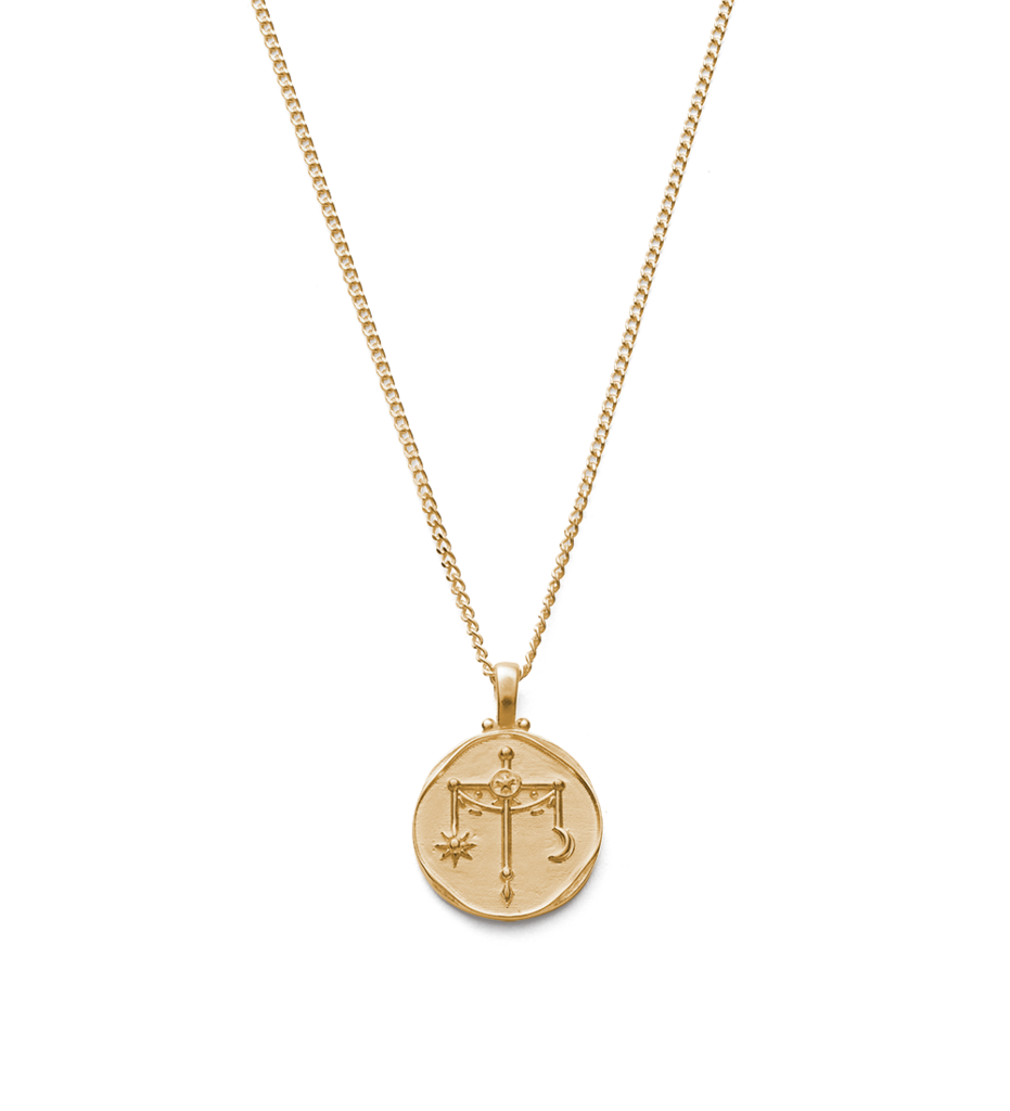 Libra Zodiac Necklace