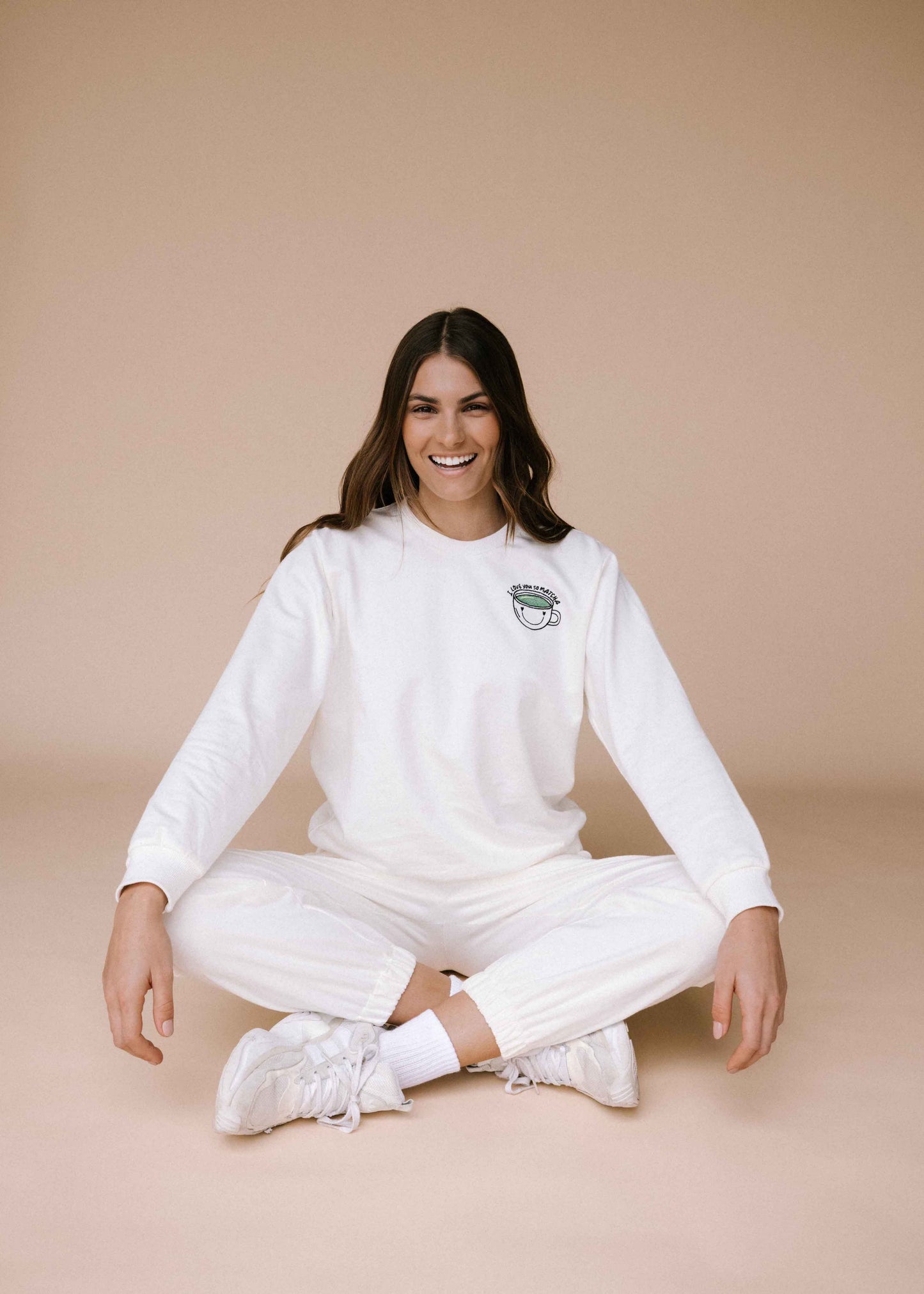 Matcha latte sweater - vanilla - SALE